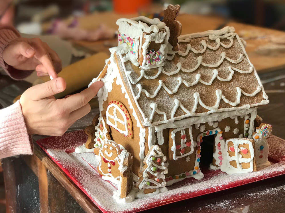 Gingerbread house