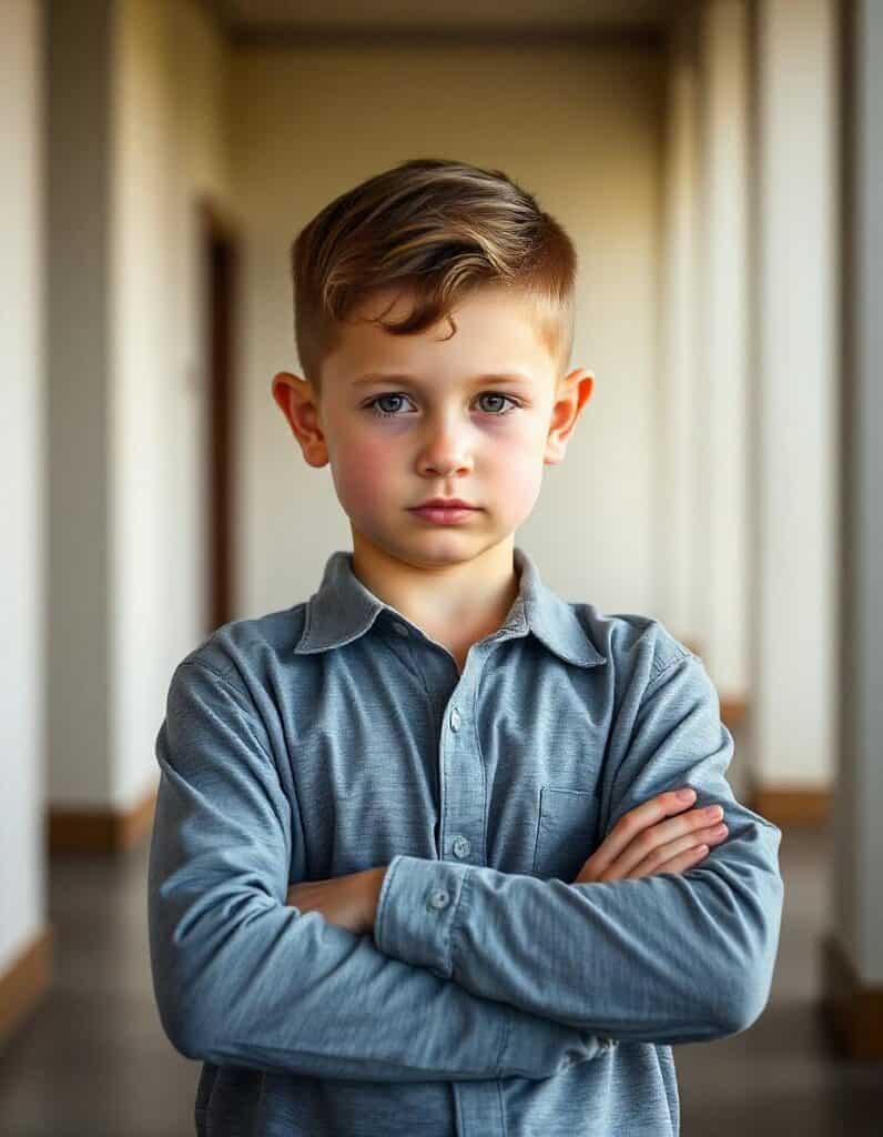 a-portrait-of-a-serious-young-white-boy-standing