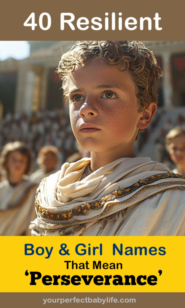 a boy in ancient Greece -Uncover 40 Resilient Baby Names That Mean ‘Perseverance’